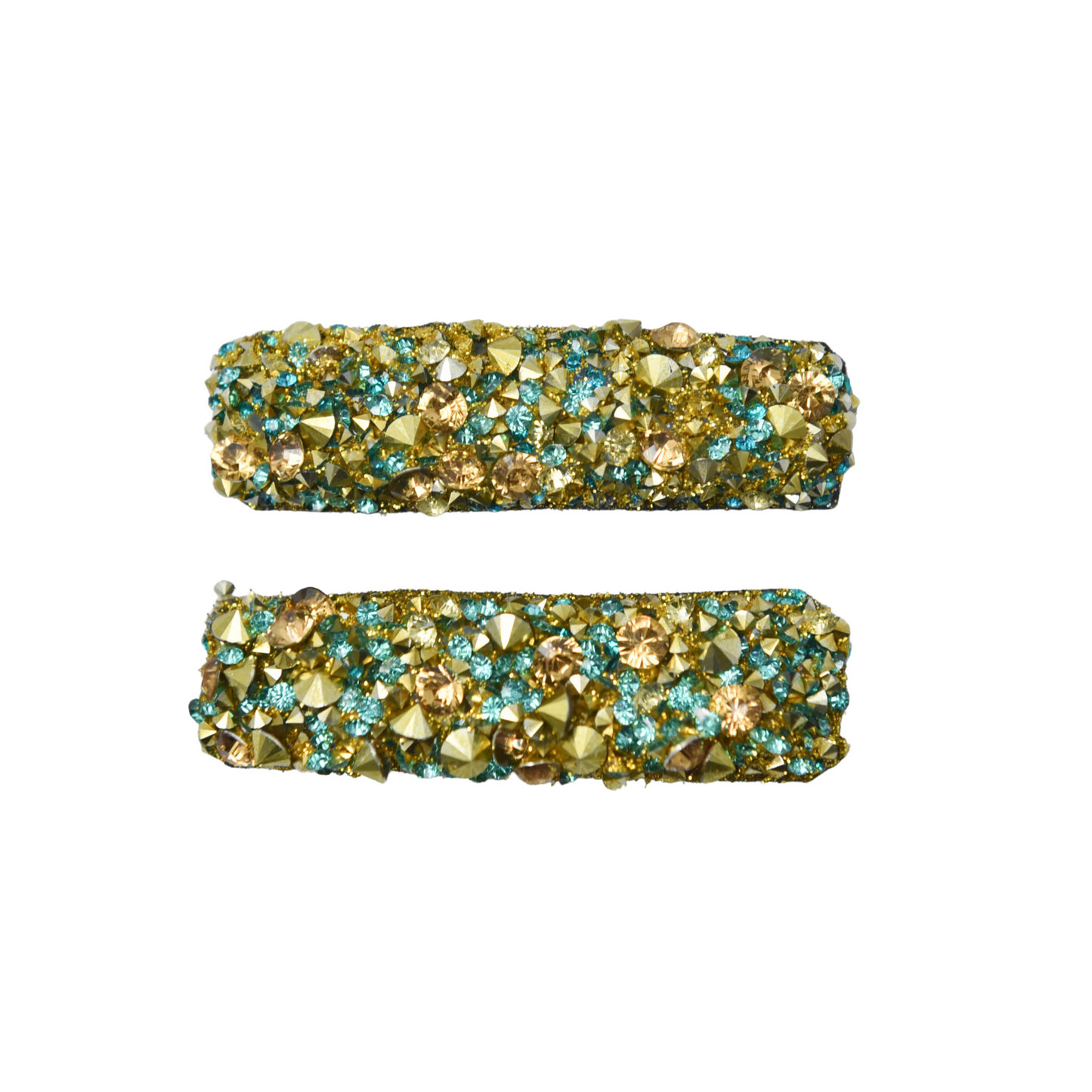 RECTANGULAR HAIR CLIP/ FERMA CIUFFI GIOIELLO RETTANGOLARI