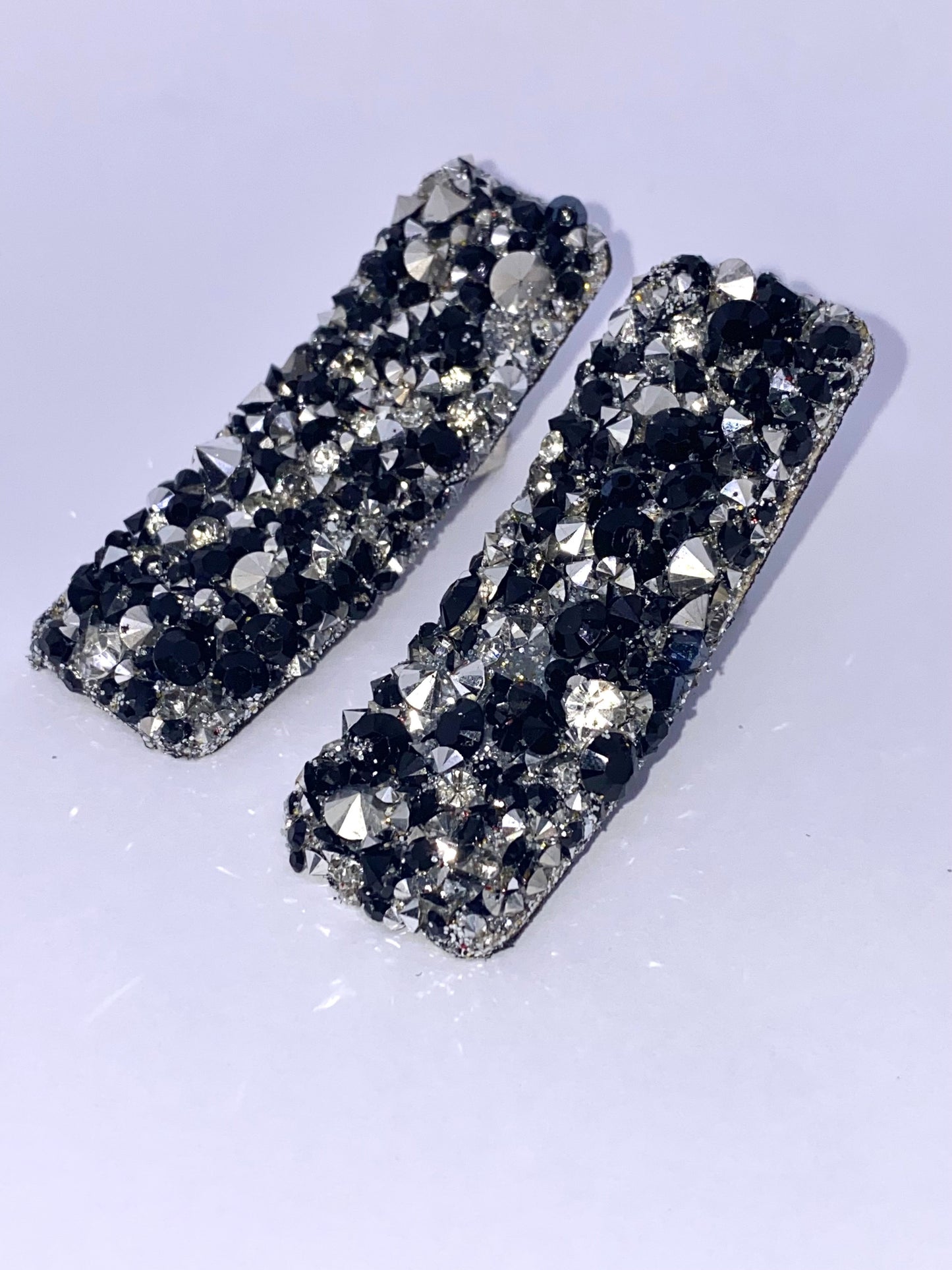 RECTANGULAR HAIR CLIP/ FERMA CIUFFI GIOIELLO RETTANGOLARI