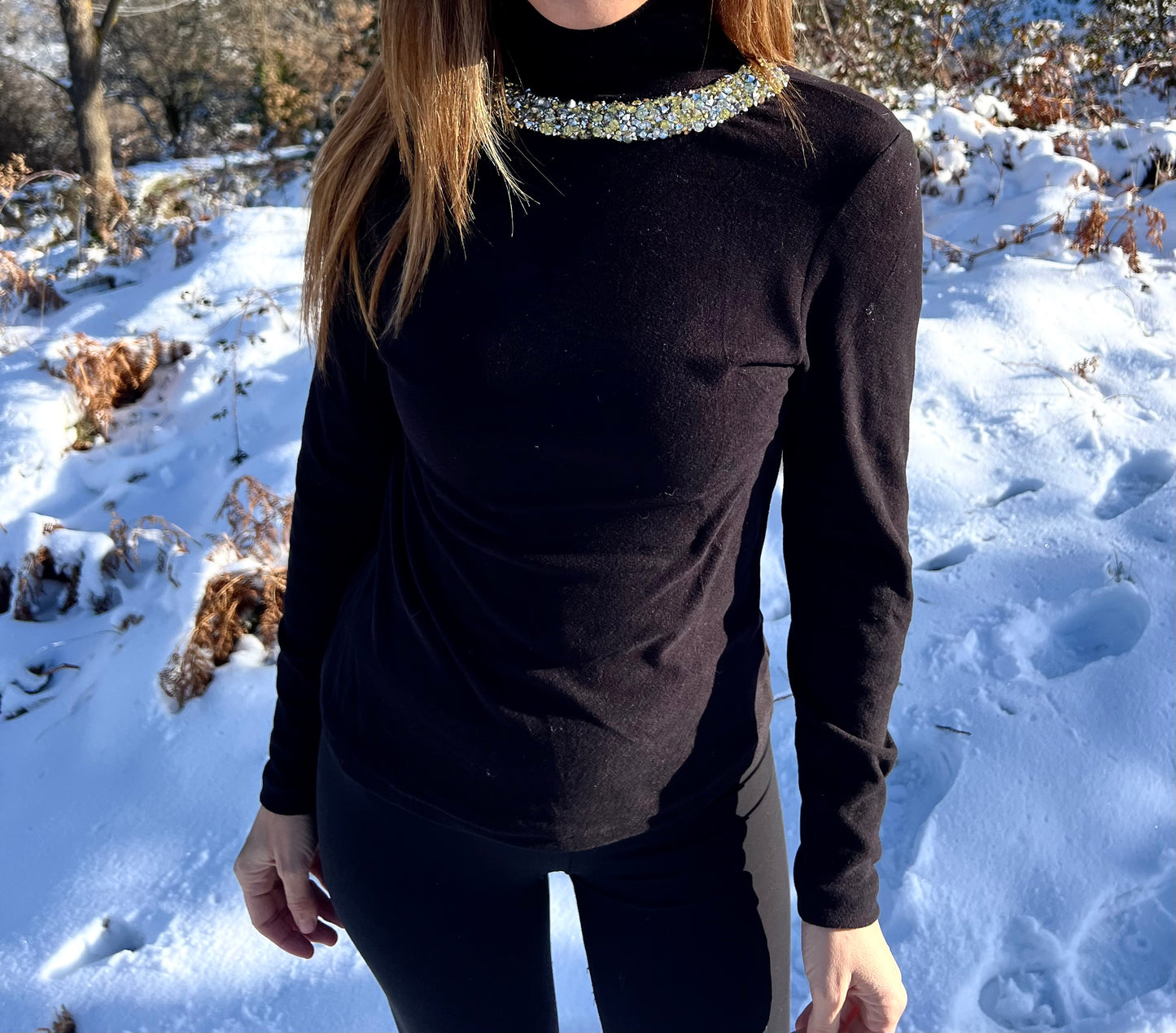 Maglia termica nera