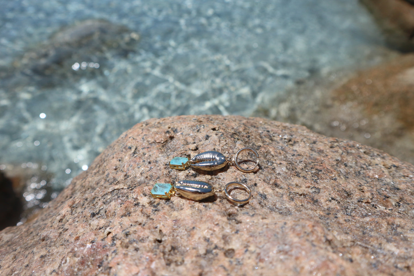 Orecchini conchiglia gold