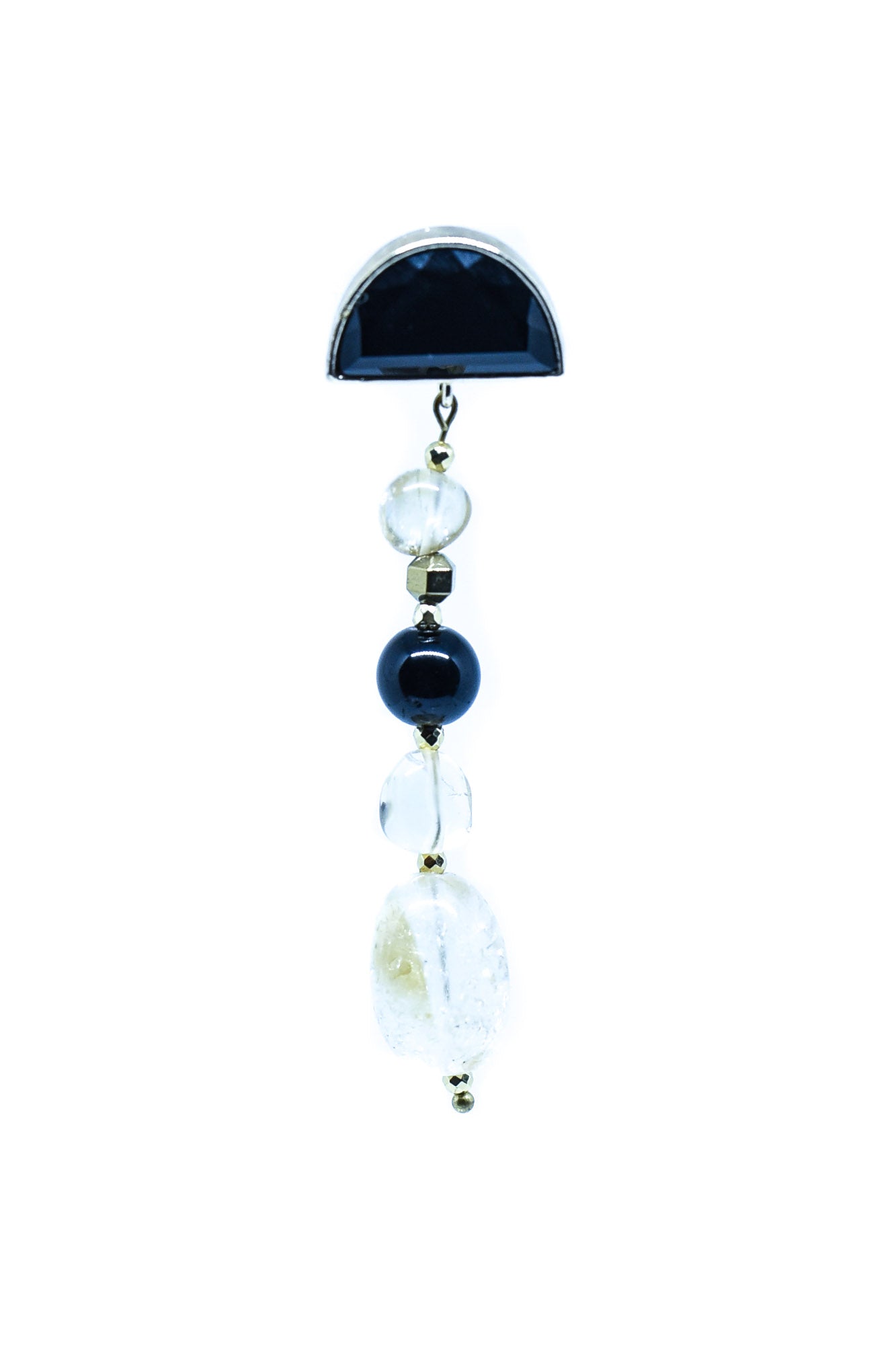 Boucles d'oreilles en os